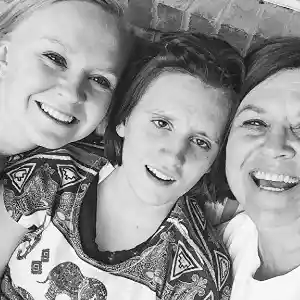 head shot of female caregivers with their loved one who are product trial users